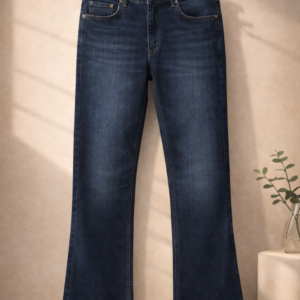 Men’s Premium Dark Blue Bootcut Jeans – Stretch Denim, Perfect Fit | TrendZAuras